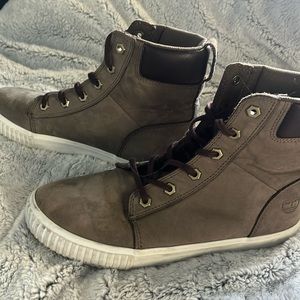 Timberland gray boots size 9